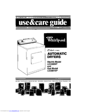 Whirlpool LG3301XP Use & Care Manual