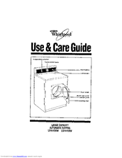 Whirlpool LE444UXW Use And Care Manual