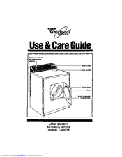 Whirlpool LE5550XT Use And Care Manual
