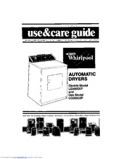 Whirlpool LE5605XP Use & Care Manual