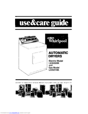 Whirlpool LE5650XK Use And Care Manual