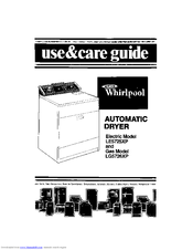 Whirlpool LG5726XP Use & Care Manual