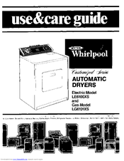 Whirlpool LE6100XS Use & Care Manual