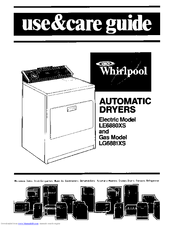 Whirlpool LG6881XS Use & Care Manual