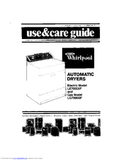 Whirlpool LE7005XP Use & Care Manual