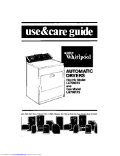 Whirlpool LE7080XS Use And Care Manual
