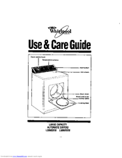 Whirlpool LE8600XW Use And Care Manual