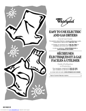 Whirlpool LGQ8000JQ1 Use And Care Manual