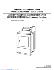 Whirlpool W10184583A Installation Instructions Manual