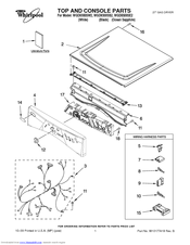 Whirlpool WGD8300SB2 Parts List