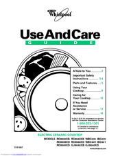 Whirlpool RC8646XD Use And Care Manual