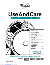 Whirlpool RC8608XD Use And Care Manual