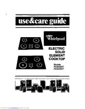 Whirlpool RC8430XT Use & Care Manual