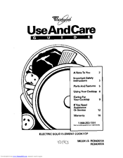 Whirlpool RC8430XA Use And Care Manual