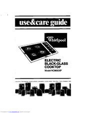 Whirlpool RC86OOXP Use And Care Manual