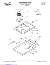 Whirlpool RCS3004RS03 Parts List