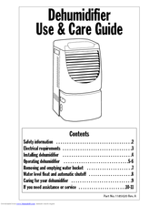 Whirlpool 1185020 Use And Care Manual