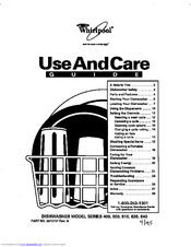 Whirlpool 840 series Use And Care Manual