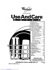 Whirlpool 915 SERIES Use And Care Manual