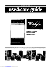 Whirlpool DU1800XT Use & Care Manual