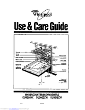 Whirlpool DU5000XW Use & Care Manual