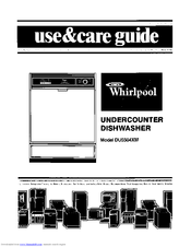 Whirlpool DU5504XM Use & Care Manual