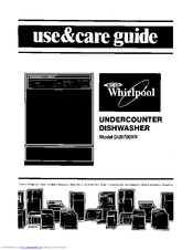 Whirlpool DU9700XR Use & Care Manual