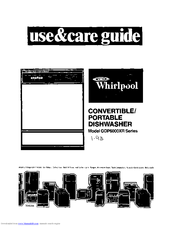Whirlpool GDP6000XR Series Use & Care Manual