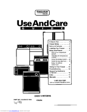 Whirlpool CHEST FREEZERS Use And Care Manual