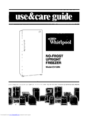 Whirlpool EV130N Use & Care Manual