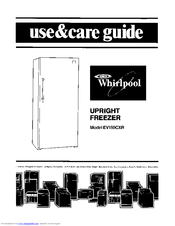 Whirlpool EV150CXR Use And Care Manual
