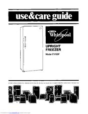 Whirlpool EVISOF Use And Care Manual