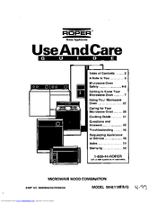Roper MHE11REB/Q Use And Care Manual