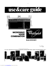 Whirlpool MH6100XY Use & Care Manual