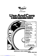 Whirlpool MH6110XB Use And Care Manual