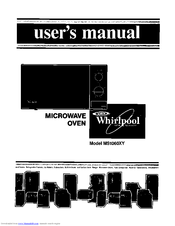 Whirlpool MS1060XY User Manual
