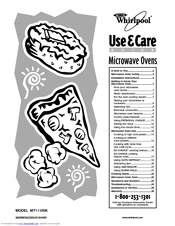 Whirlpool MT1110SK Use & Care Manual