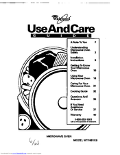 Whirlpool MT1061XB Use & Care Manual