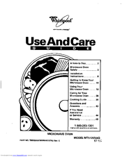 Whirlpool MT5120XAQ Use And Care Manual