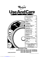 Whirlpool MT8118XE Use And Care Manual