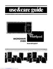 Whirlpool MW3200XP Use & Care Manual