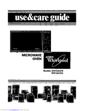 Whirlpool MWISOIXW Use And Care Manual