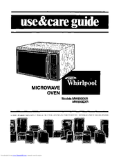 Whirlpool MW850EXR Use & Care Manual