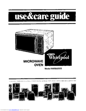 Whirlpool MW8600XS Use & Care Manual
