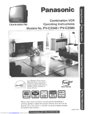 Panasonic Omnivision VHS PV-C2580 Operating Manual
