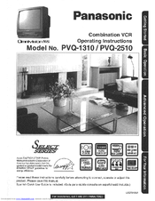 Panasonic OmniVision PV-Q1310b Operating Manual
