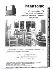 Panasonic Omnivision PV-C911 Operating Manual