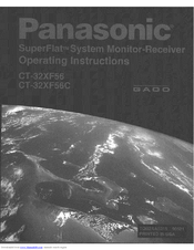 Panasonic GAOO CT-32XF56 Operating Manual