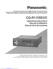 Panasonic CQ-R115SEUC Operating Manual