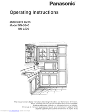 Panasonic NN-L530 Operating Instructions Manual